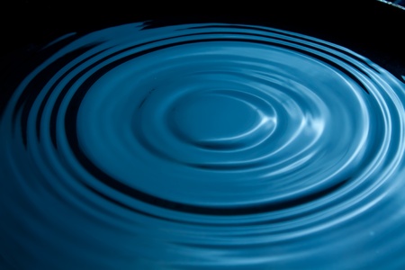 Original texture and patterns of blue waterの写真素材
