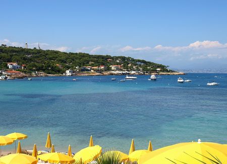 French Riviera Coast.の写真素材