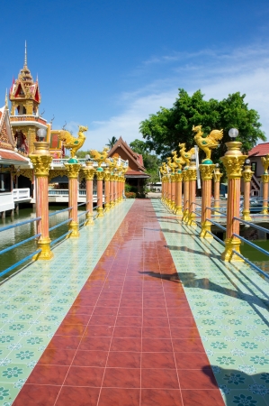 Bridge from Big Buddha, Koh Samui, Thailandの写真素材