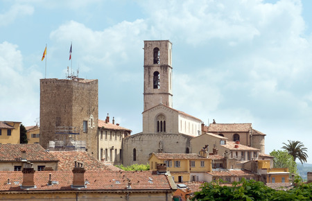 Old town in city of Grasse