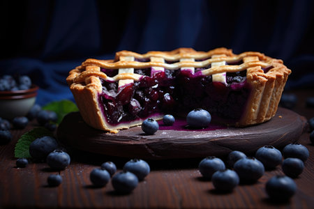 Piece of blueberry pieの素材