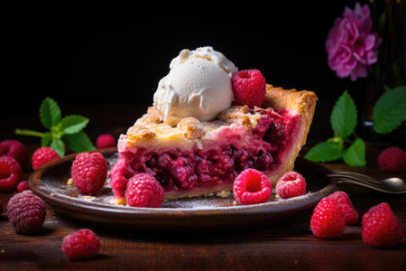 Piece of raspberry pieの素材