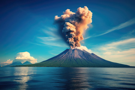 Eruption of Volcanic Krakatoaの素材