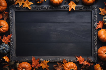 Halloween Frame with copy spaceの素材