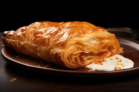 Appetizing puff pastry bunの素材