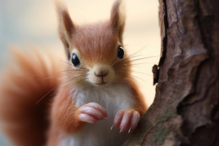 Cute baby squirrelの素材