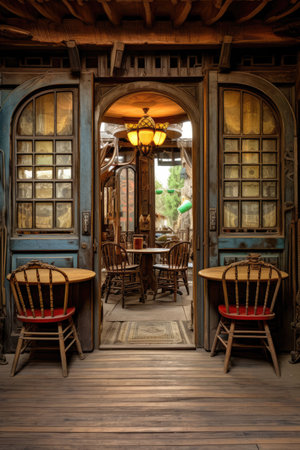 old western style saloon doorsの素材
