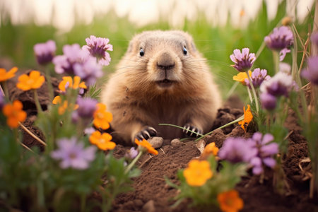Cute Groundhogの素材