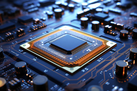 Motherboard with integrated microchipの素材