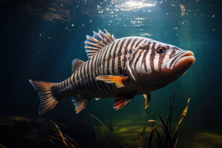 African tiger fishの素材