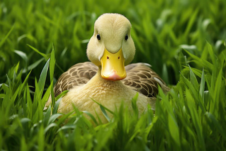Decorative breed of duckの素材