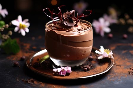 Delicious chocolate mousseの素材