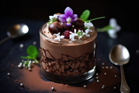 Delicious chocolate mousseの素材