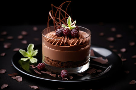 Delicious chocolate mousseの素材