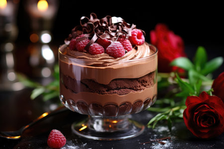 Delicious chocolate mousseの素材