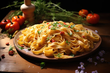 Italian Pasta Tagliatelleの素材
