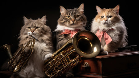 Musical team of catsの素材