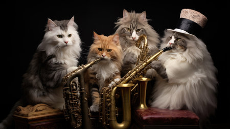 Musical team of catsの素材
