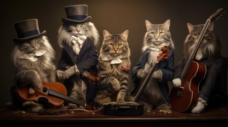 Musical team of catsの素材