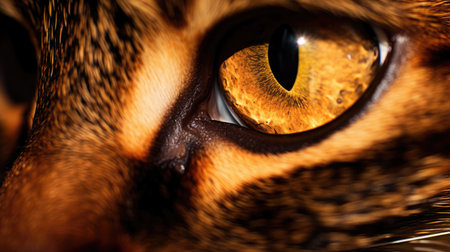 Cat eyes close-upの素材