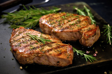 Roasted pork chopsの素材