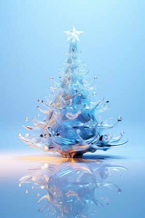 Glass Christmas treeの素材