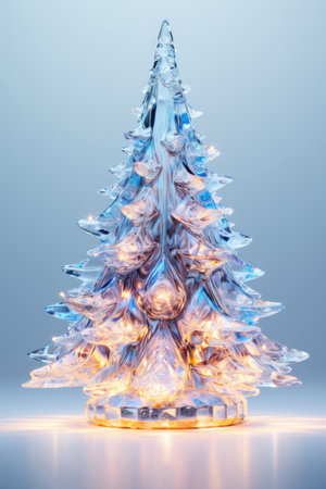 Glass Christmas treeの素材