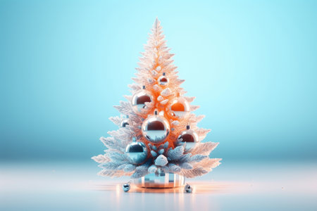 Glass Christmas treeの素材