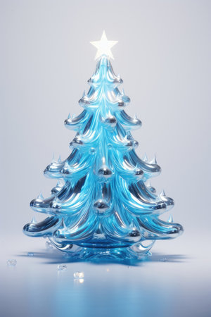Glass Christmas treeの素材