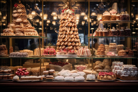 Bakery Christmas displayの素材