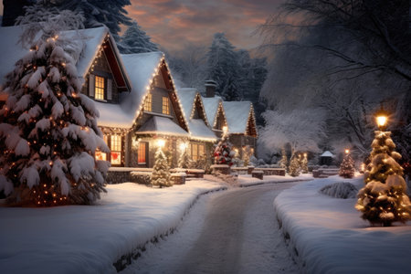 Enchanting Christmas Villageの素材