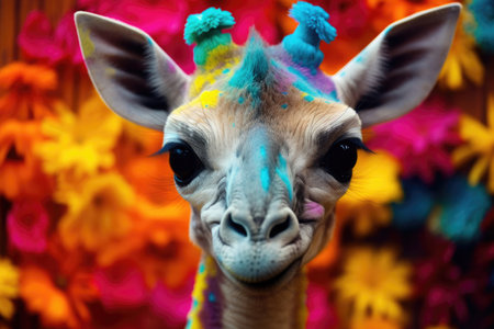 World wildlife day - An adorable and whimsical creature with expressive eyes and charming featuresの素材