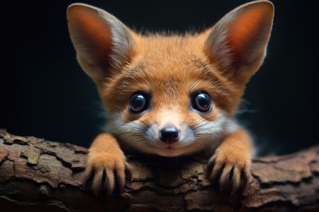 World wildlife day - An adorable and whimsical creature with expressive eyes and charming featuresの素材
