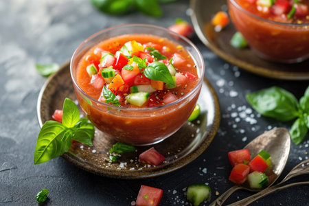 Spanish culinary heritage - Chilled gazpachoの素材