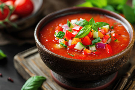 Spanish culinary heritage - Chilled gazpachoの素材