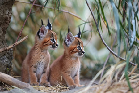 Curious Caracal cubesの素材