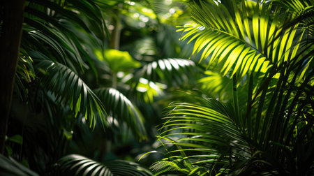 The enchanting beauty of the jungleの素材