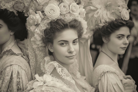 Portraits of 18th Century Parisian Societyの素材