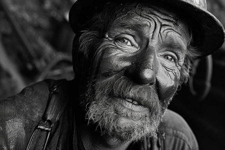 Industrial Revolution Delight - Radiant Faces of 19th Century Workersの素材