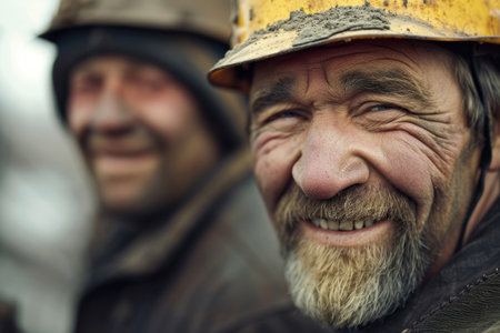 Industrial Revolution Delight - Radiant Faces of 19th Century Workersの素材