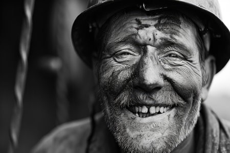 Industrial Revolution Delight - Radiant Faces of 19th Century Workersの素材