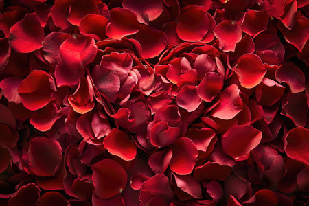 Rose Petals in Heart Shape, Valentine's Delightの素材