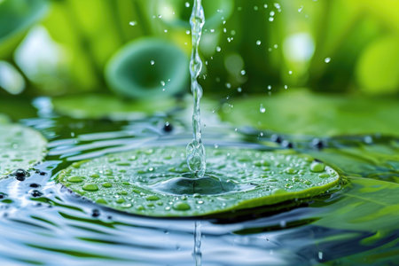 The natural beauty of aquatic revitalizationの素材