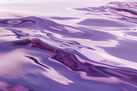 A realistic portrayal of liquid forms and soothing sounds, evoking a sense of peace and relaxationの素材