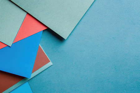 A conceptual greeting card with free space for design on Blue Mondayの素材