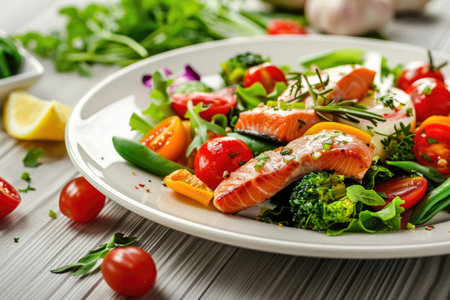 Nutritious dish for weight lossの素材