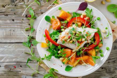 Nutritious dish for weight lossの素材