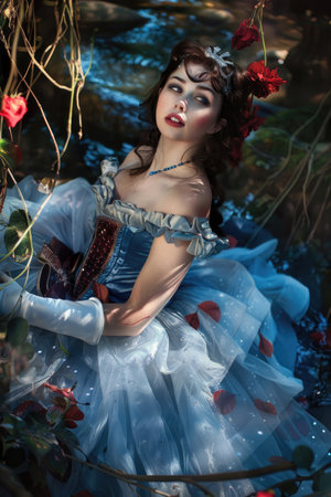 Captivating portrayal of a beloved character from a well-known fairy taleの素材