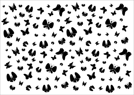 texture from butterfliesのイラスト素材