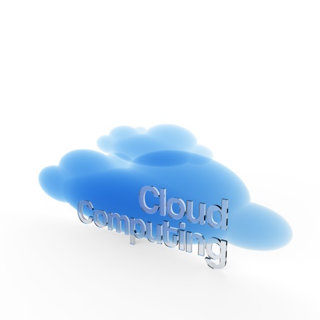 Cloud computing innovation digital concept の写真素材